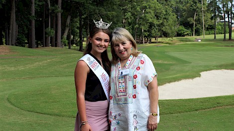 Miss Teen Texarkana Twin Rivers’ Gracie Britton and Gayle Wright